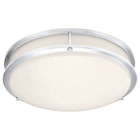 Access Lighting Solero II, LED Flush Mount, Chrome Finish, Acrylic Lens Acrylic 20501LEDD-CH/ACR